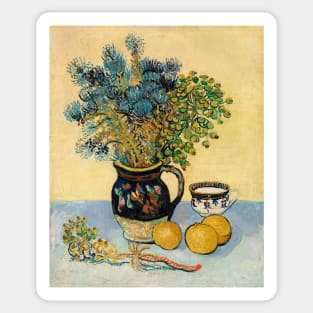 Still Life - Nature morte by van Gogh Sticker